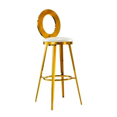 Luxury Gold Wedding Bar Chair for Event