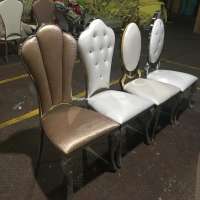 New Style Modern Wedding Banquet Stainless Steel Chairs