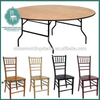 used coffee shop wood folding table and chairs