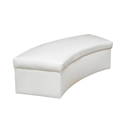 Wholesale Round Modular White Wedding Bench Sofa