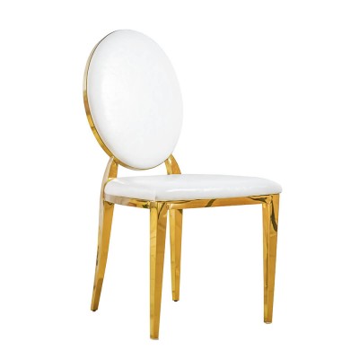 Luxury Gold Metal Banquet Chair Wedding for Sale