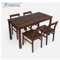 Wholesale north american black walnut solid wood dining table