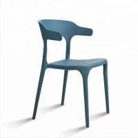 Modern New Design Stackable Plastic Chair White Outdoor Chairs