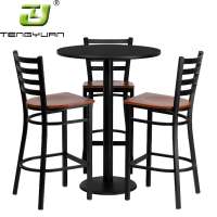 Square Simple Style Convenient Modern Dining Tables And Chairs For Event